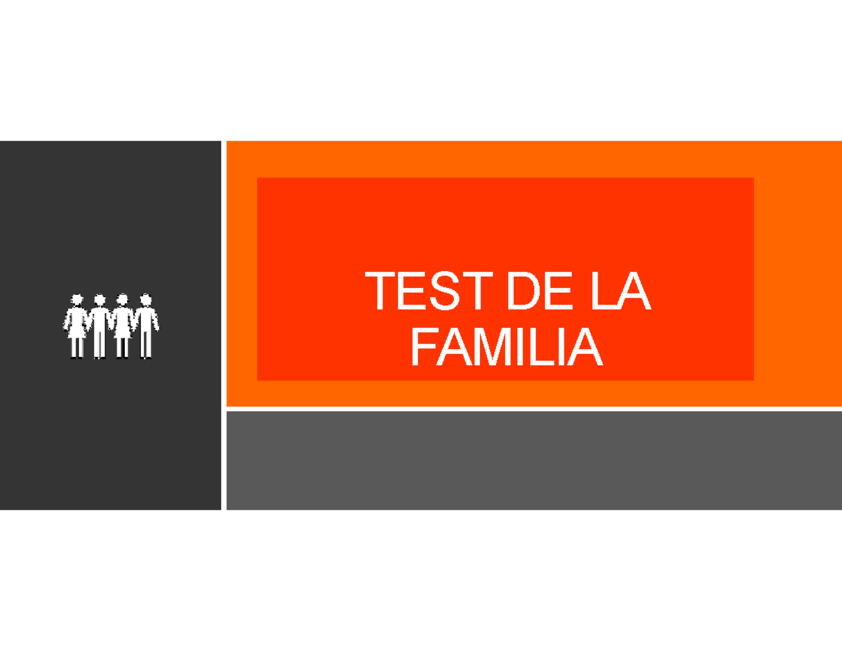 Resultados Del Test De La Familia www.studocu.com