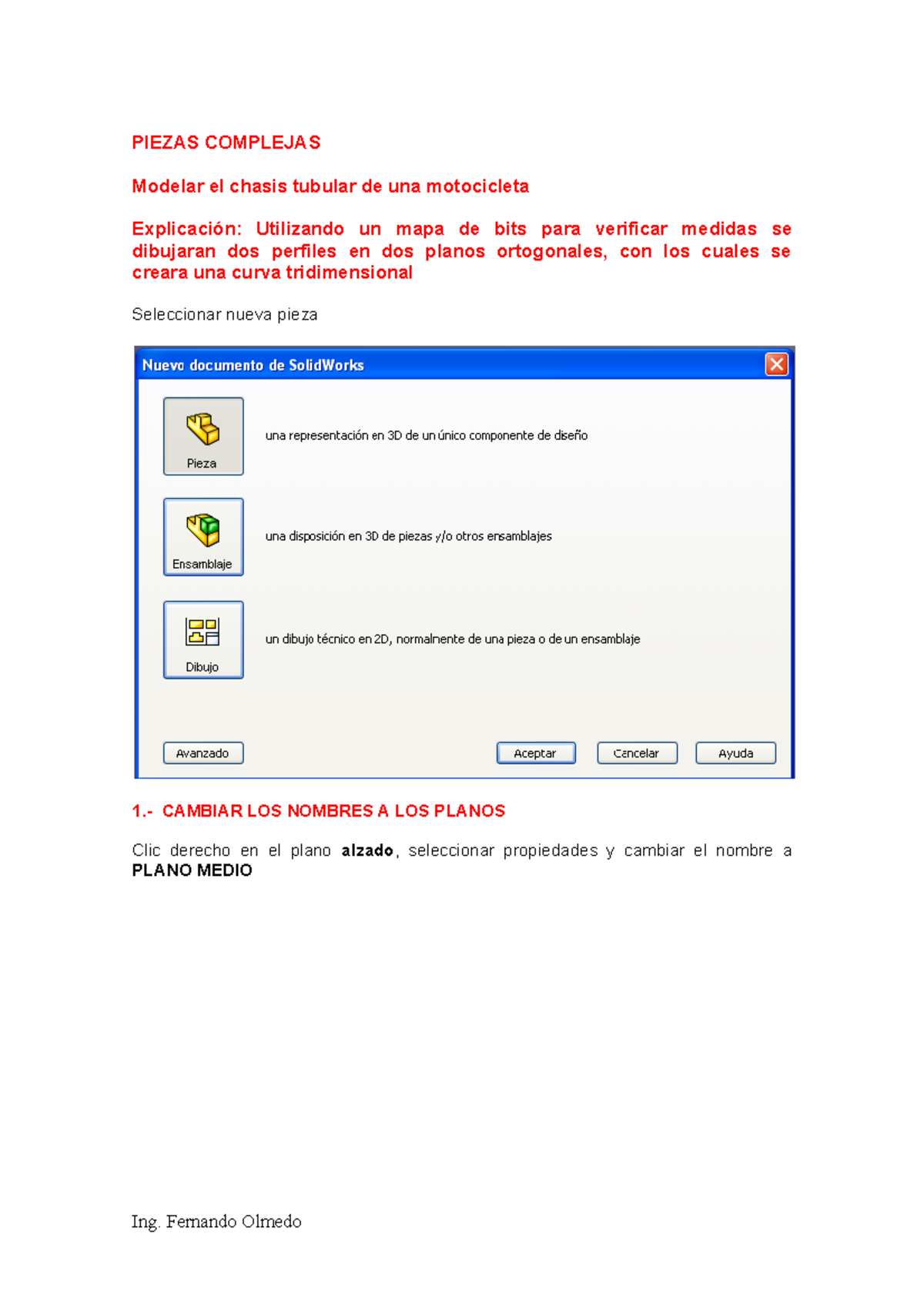 Chasis Se explica la resolucion de un chassis de un buggy en