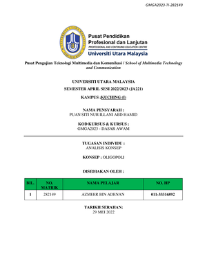 PA SEM Januari 2023-2024 JJ231 - PERANCANGAN AKADEMIK SEMESTER JANUARI ...