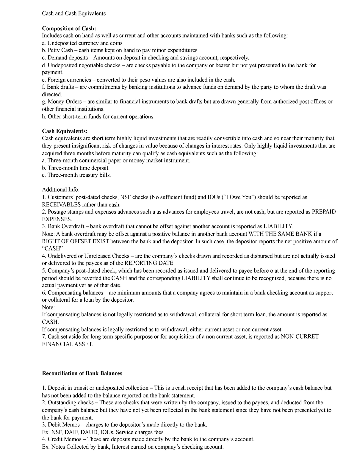 intermediate-accounting-cash-and-cash-equivalents-composition-of