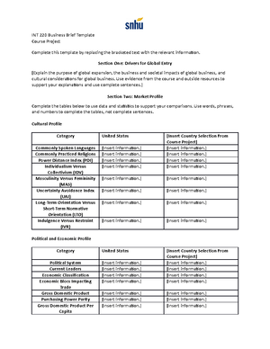 Module 6 Global Supply Chain Case Study - and their largest suppliers ...