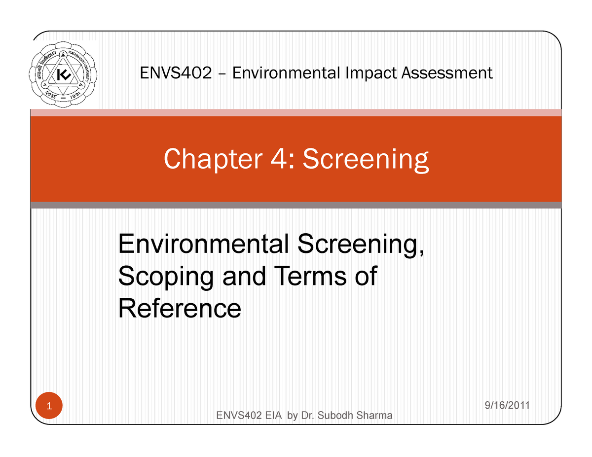 eia-chapter-4-screening-envs402-environmental-impact-assessment