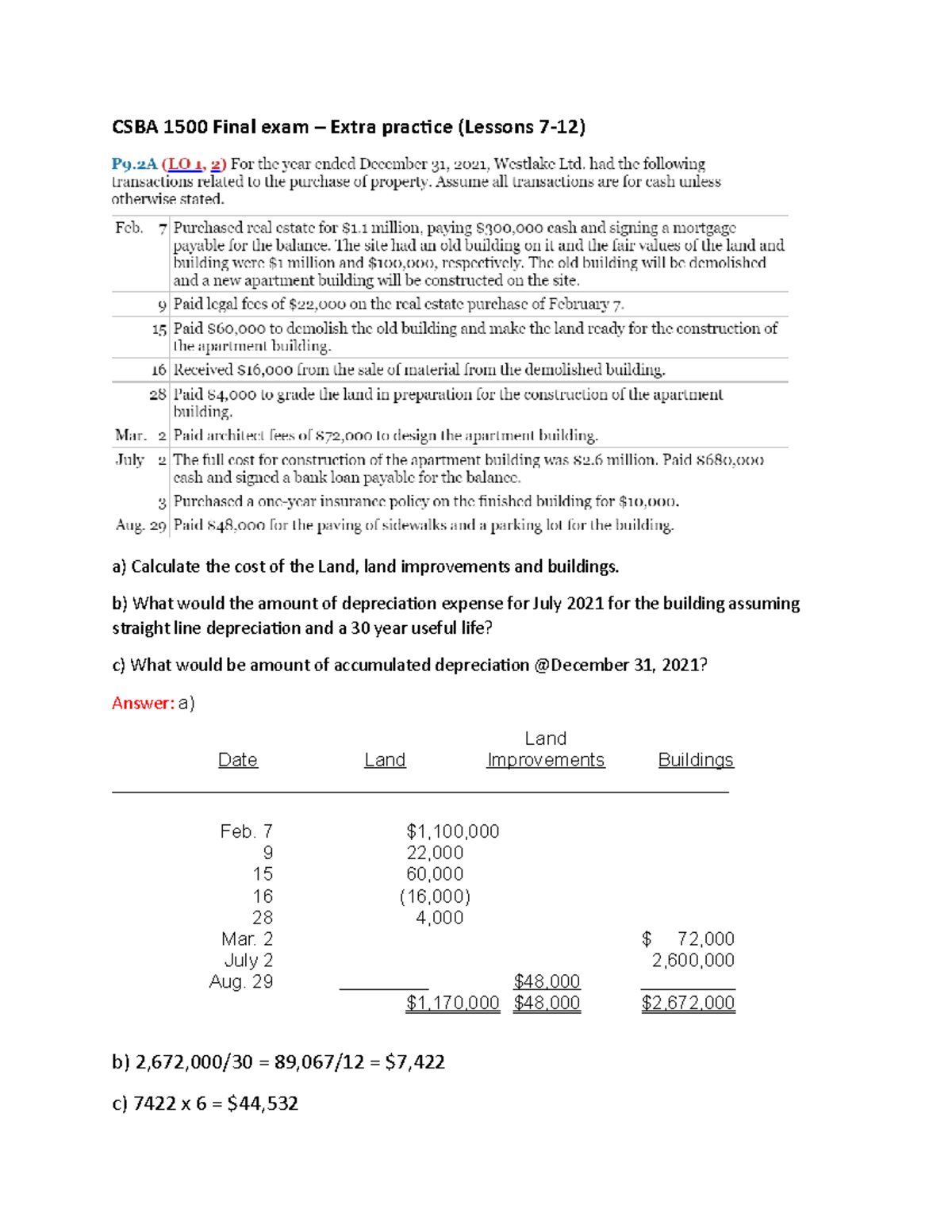 W23 CSBA Final exam Extra practice ADMS 1500 Yorku Studocu