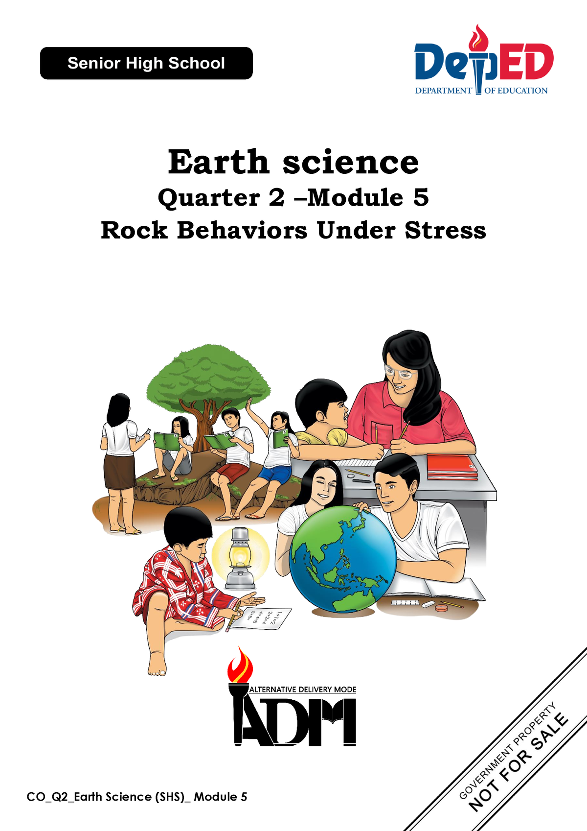 Earth-Science-SHS Q2 Mod5 Rocksbehaviourunderrstress V2 - Earth Science ...