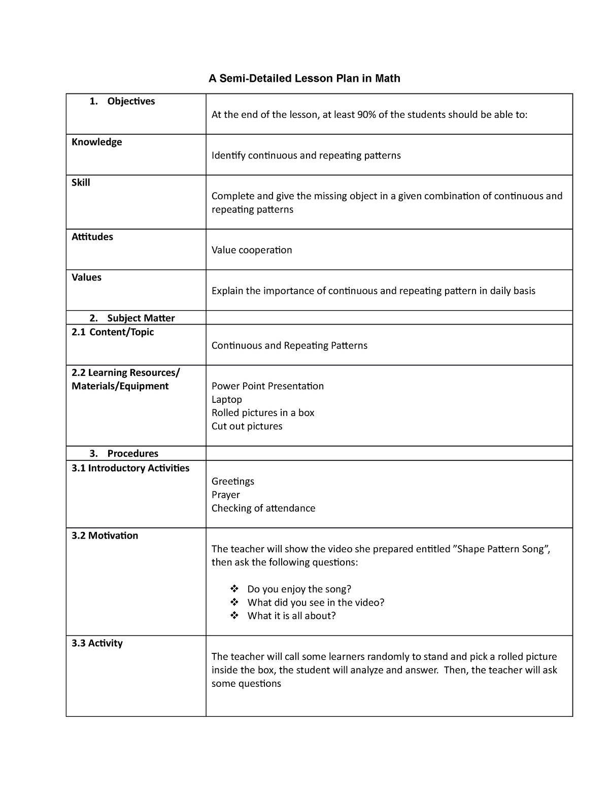 a-semi-detailed-lesson-plan-in-math-a-semi-detailed-lesson-plan-in