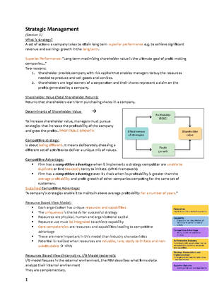 RBV Tesla - Cover Sheet - 4 Internal Analysis: Strategic Capabilities ...