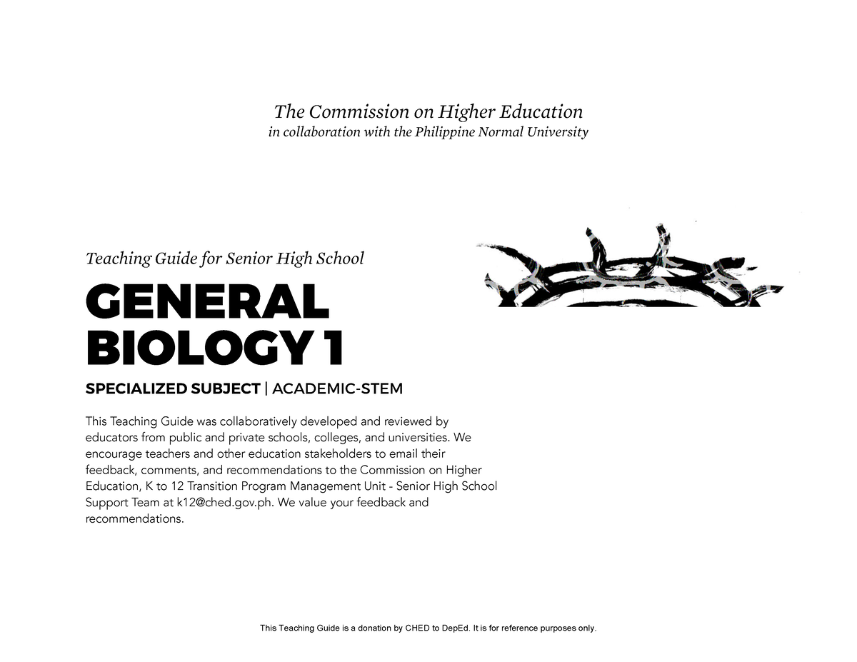 Pdfcoffee.com General-biology-1-tgpdf-pdf-free - DEPED COPY Teaching ...