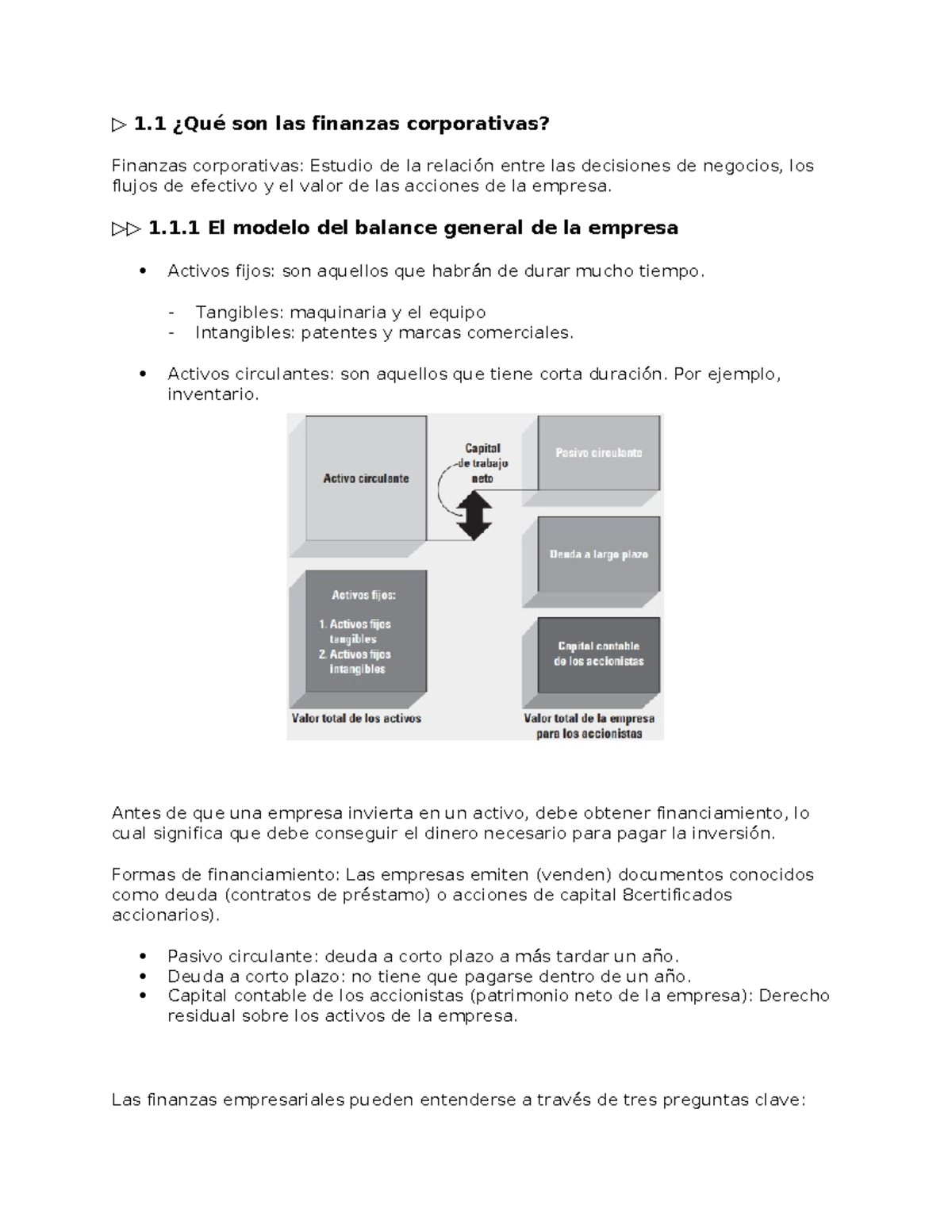 Principios de Finanzas Corporativas - 1 ¿Qué son las finanzas ...