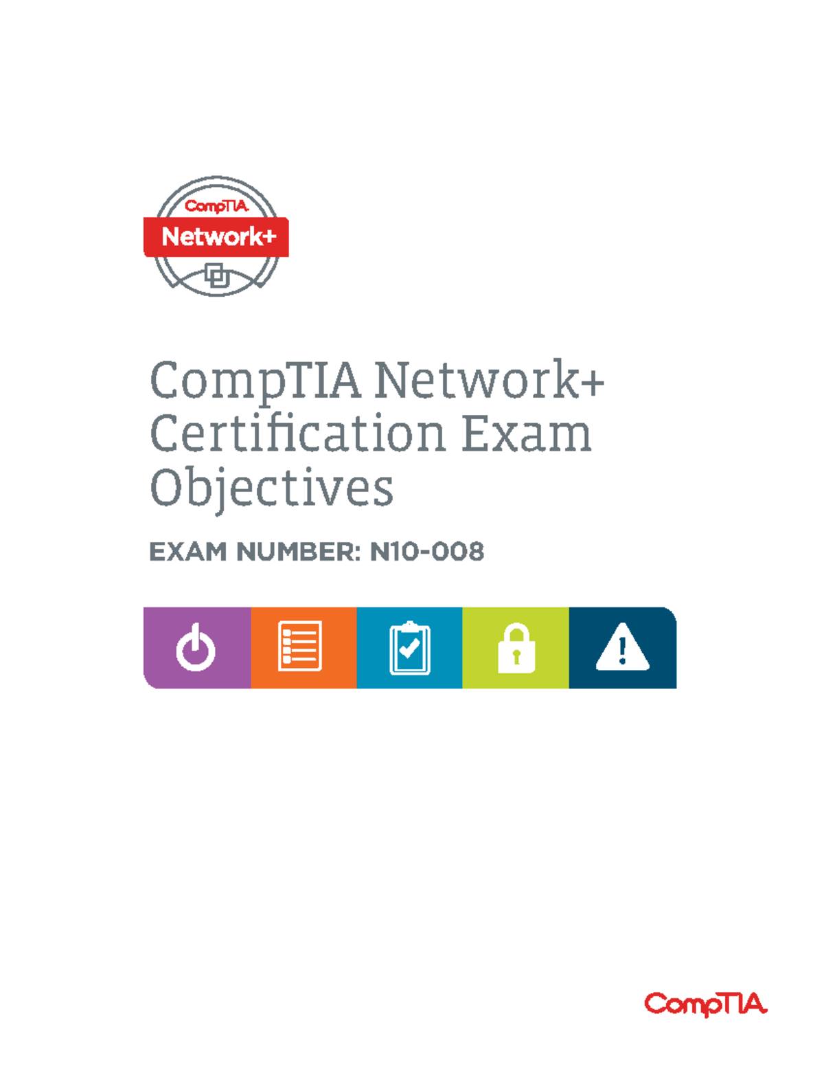 Comptia network n10 008 exam objectives (6 0)c957f67ed91745 ...