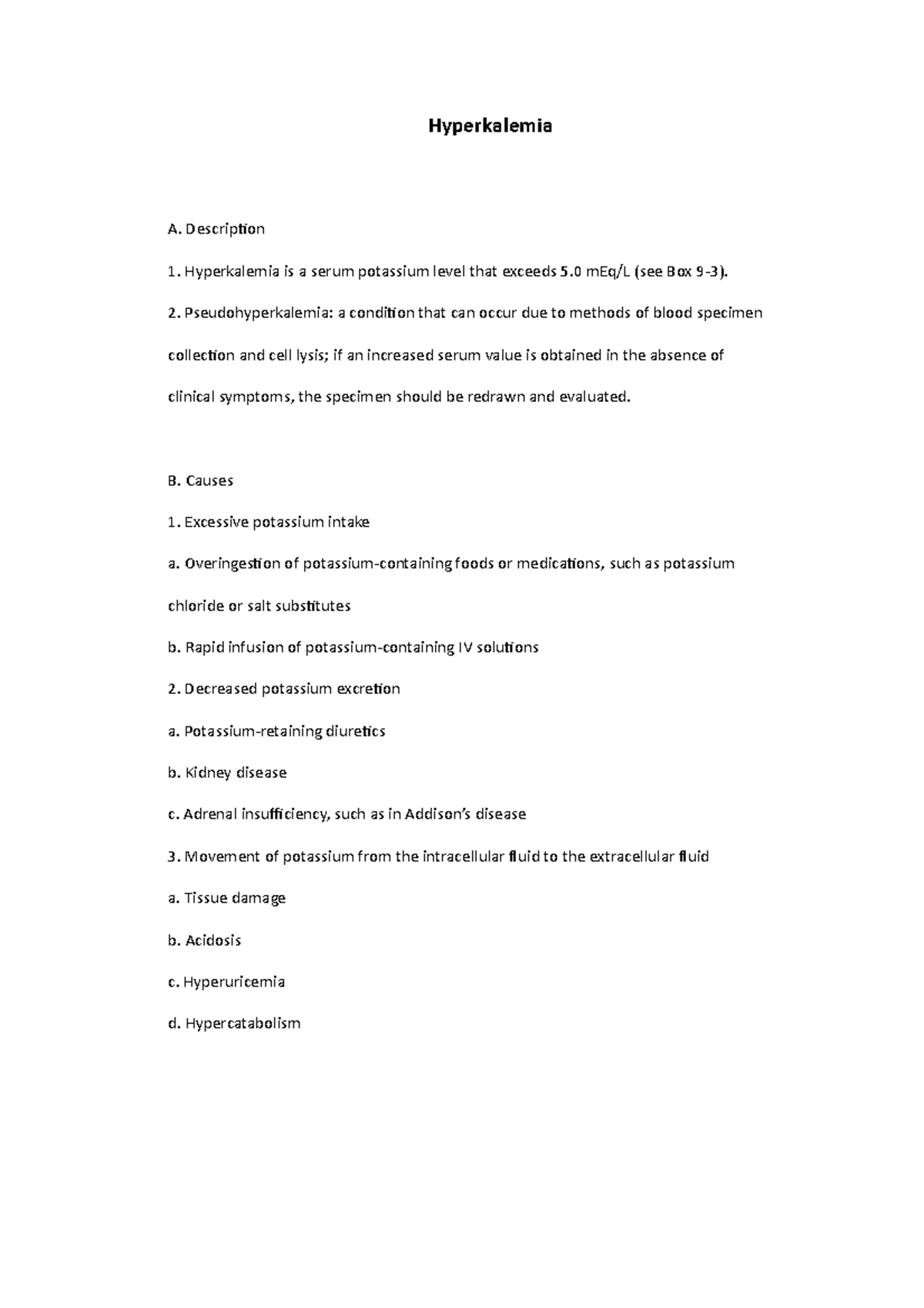 9-hyperkalemia-for-academic-use-only-hyperkalemia-a-description