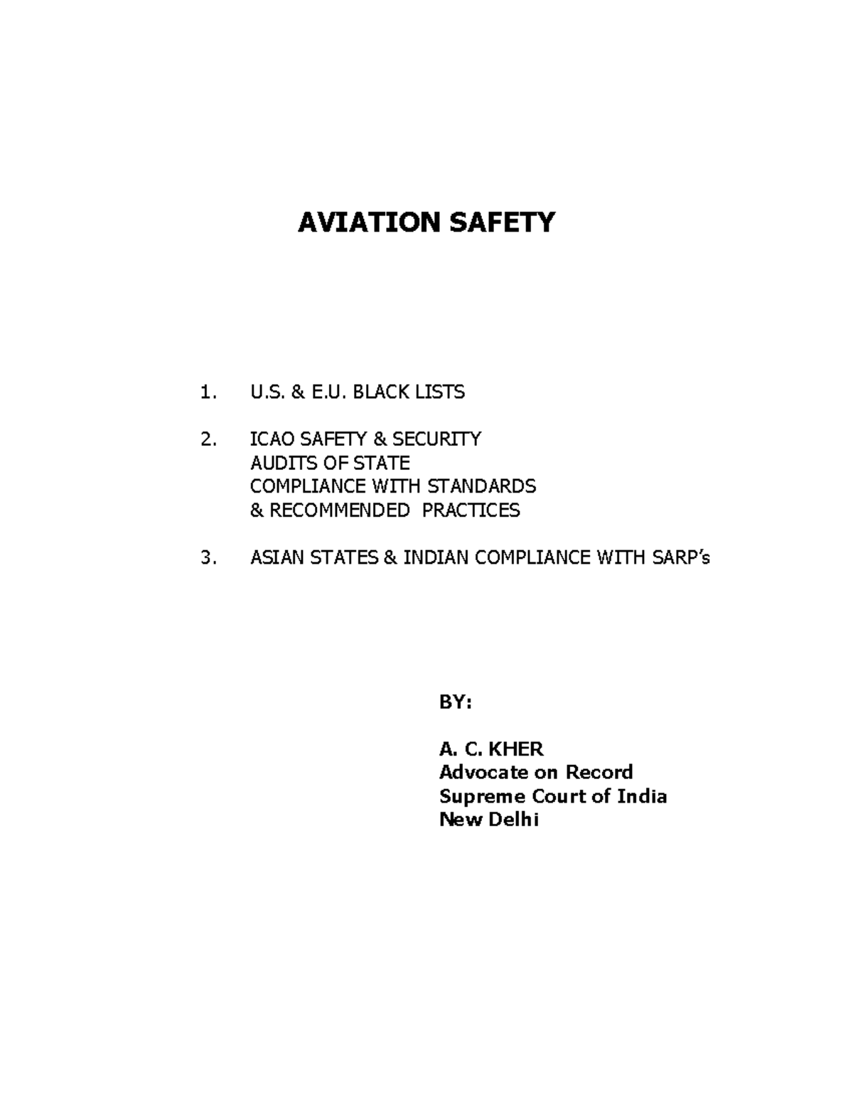 aviation safety essay pdf