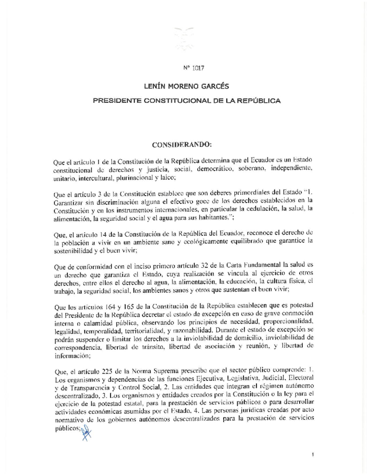 Decreto No 1232 publicado en registro oficial - Derecho - Studocu
