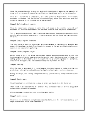 SE3 - useful and easy explanation of software engineering modules - The ...