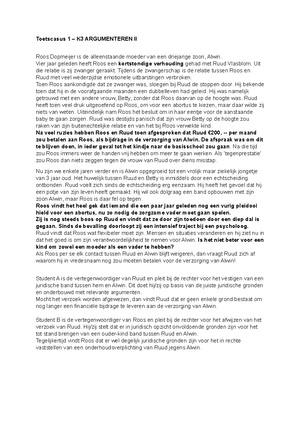 Argumentieschema - Argumentatieschema K2 - Artikel 6 Het Is Eenieder ...