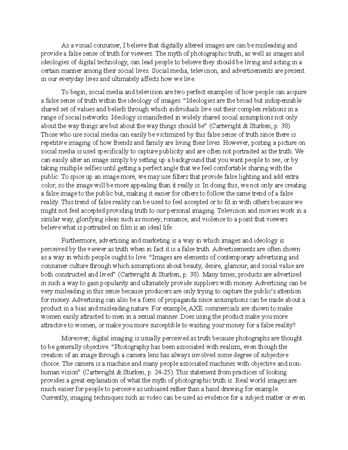 Conflict theory and consumerism: picture