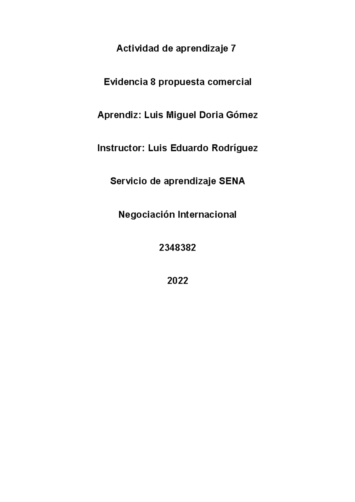 A7 E8 Propuesta Comercial Actividad De Aprendizaje 7 Evidencia 8 Propuesta Comercial 5202