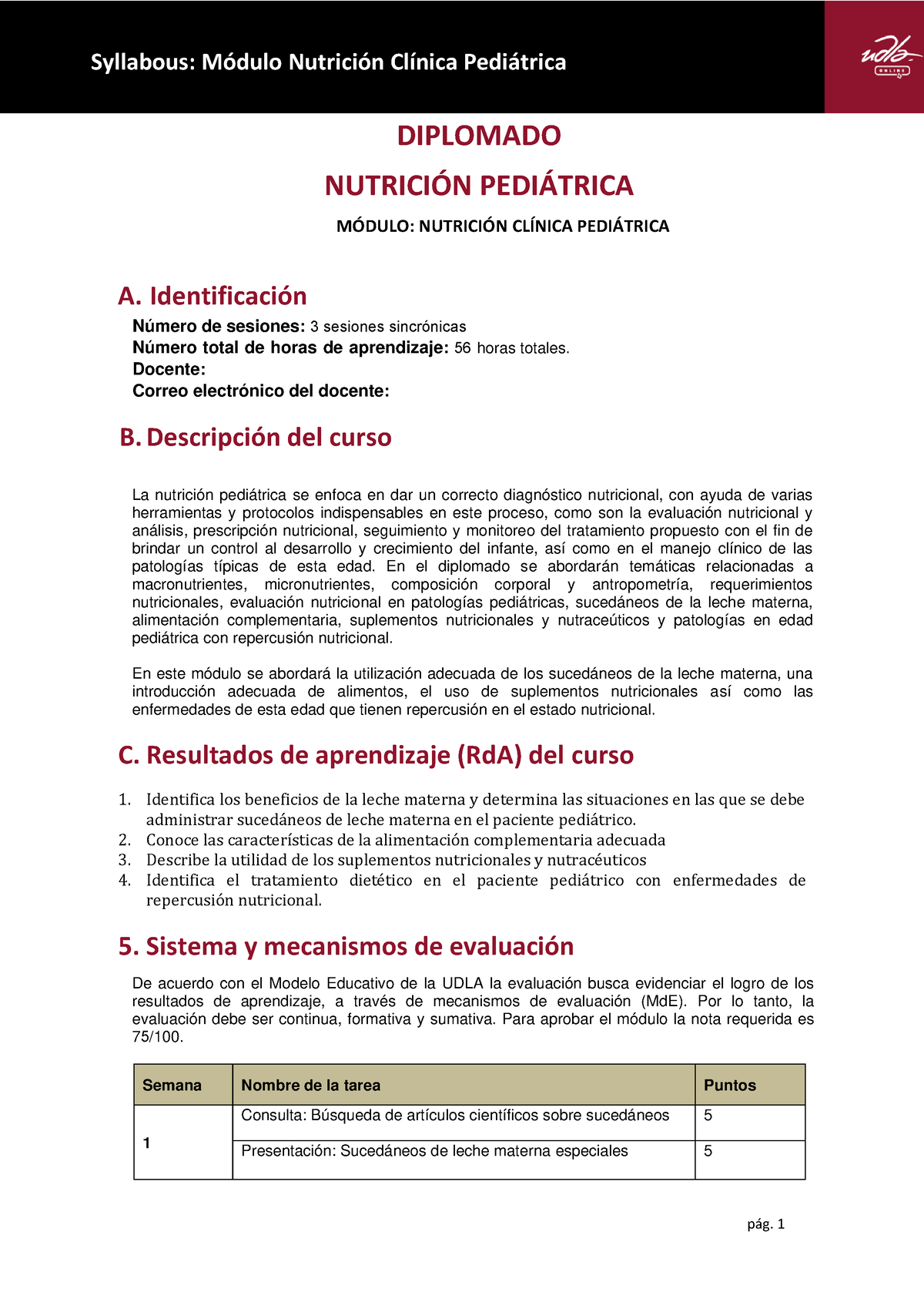 Sílabo - Copy - Copy (1)nutri - DIPLOMADO NUTRICI”N PEDI¡TRICA M”DULO ...