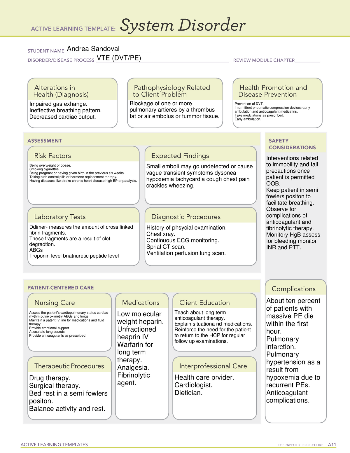 dvt-system-disorder-active-learning-templates-therapeutic-procedure-a