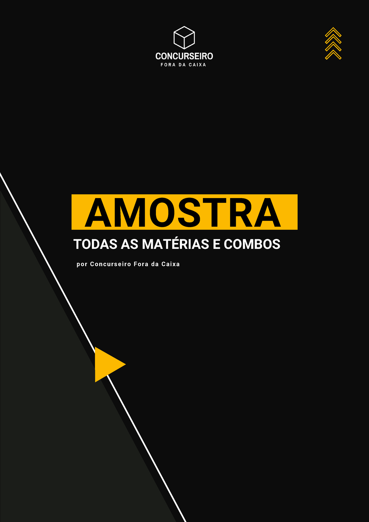 Amostra - Concurseiro Fora Da Caixa - TODAS AS MATÉRIAS E COMBOS P O R ...