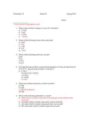 Intro to Chemistry - Chapter 4 book summary - INTRO TO CHEMISTRY ...