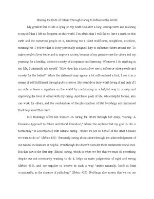 Personal philosophy essay image