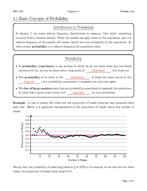 Conditional Probability - A probability computed without such knowledge ...