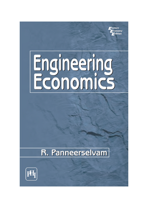 Assignment 1 ECON SAAD - ASSIGNMENT 1: ENGINEERING ECONOMICS (BEE-9 ...