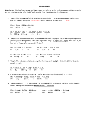 Sheet 2 Answers-2 - mathe practic - Sheet 2 PRACTICE MATH PROBLEMS ...