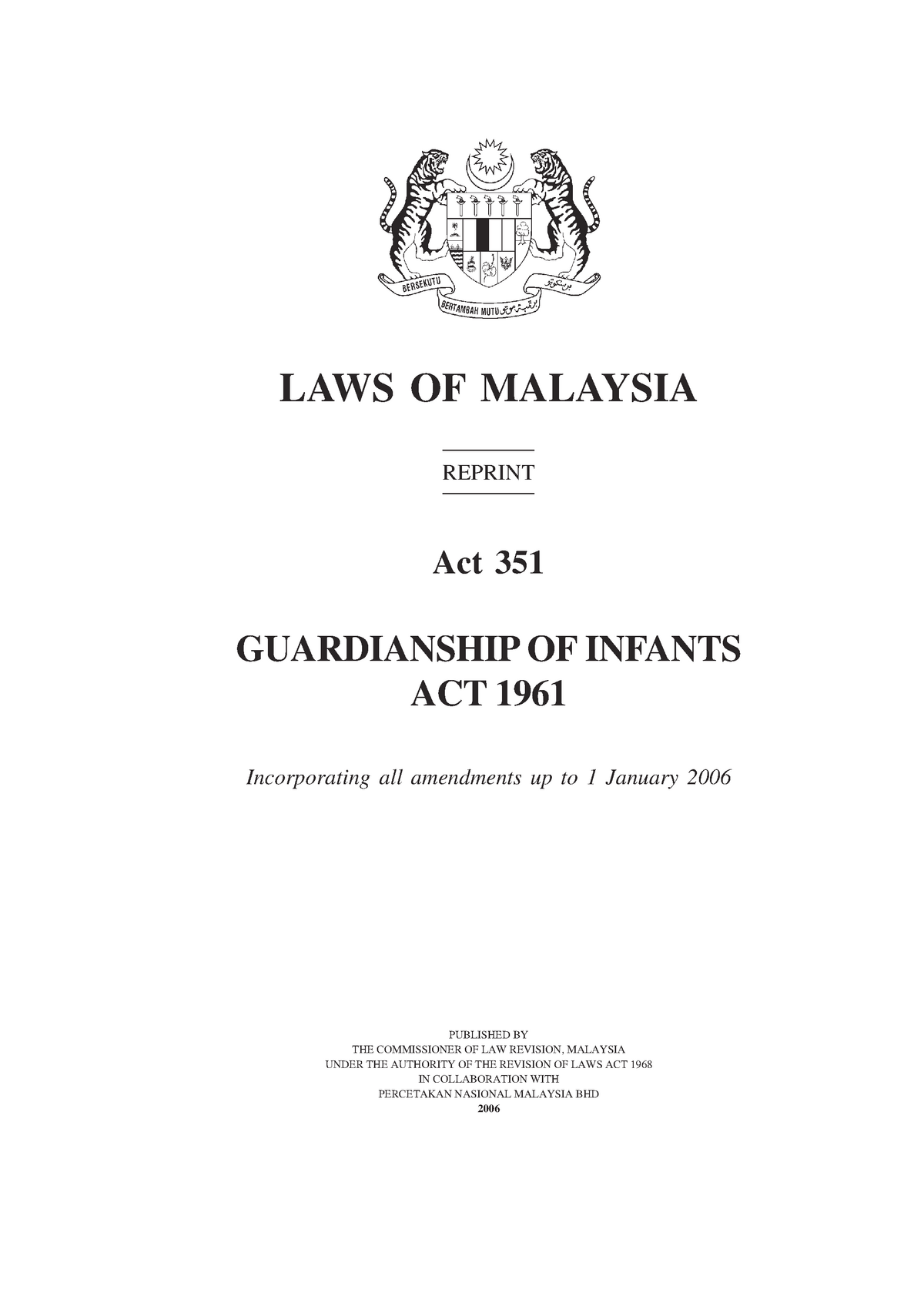 Guardianship Of Infants Act 1961 F358ebc6c5e8b1ac04a5f7b24f2b545f - Law ...