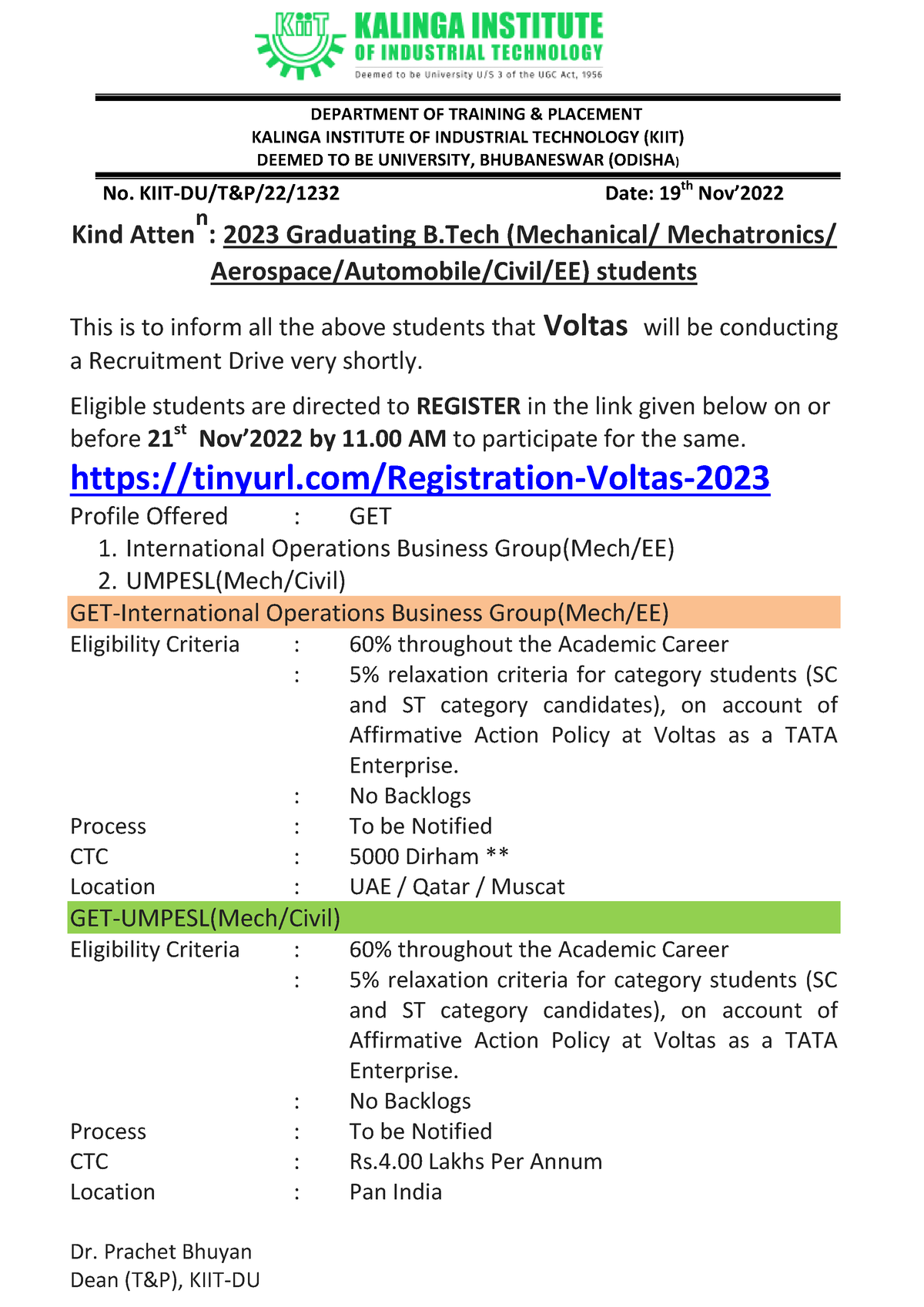 registration-for-voltas-recruitment-drive-2023-graduating-batch