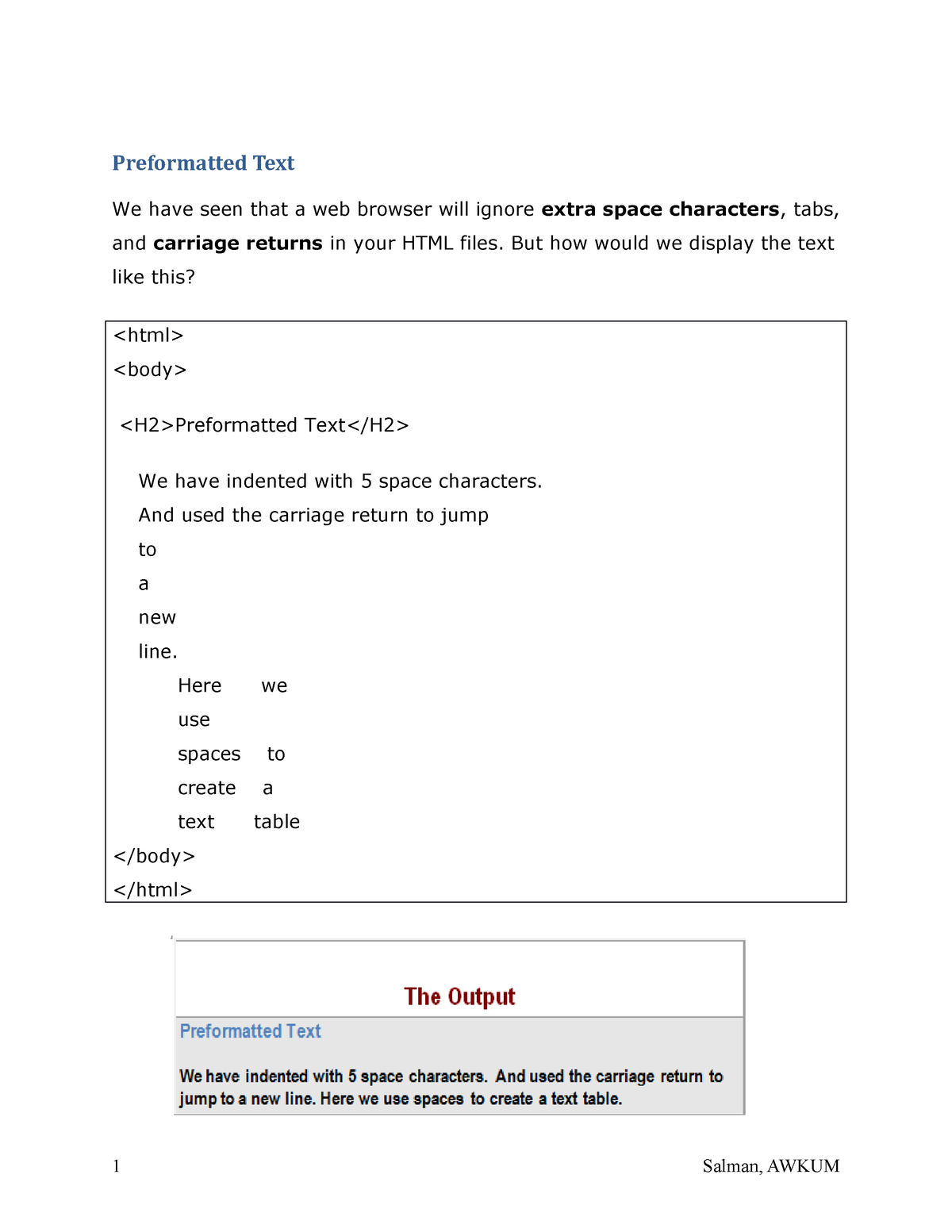 Week6 - This The Notes For Web Development. - Preformatted Text We Have ...