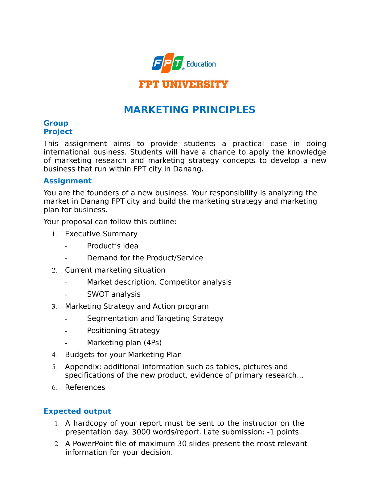 w10 group assignment marketing plan and advertising