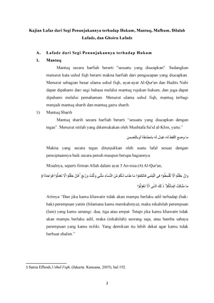 Ushul FIQH II 6 - Nahi (Larangan) - Nahi (Larangan) 1. Pengertian Nahi ...