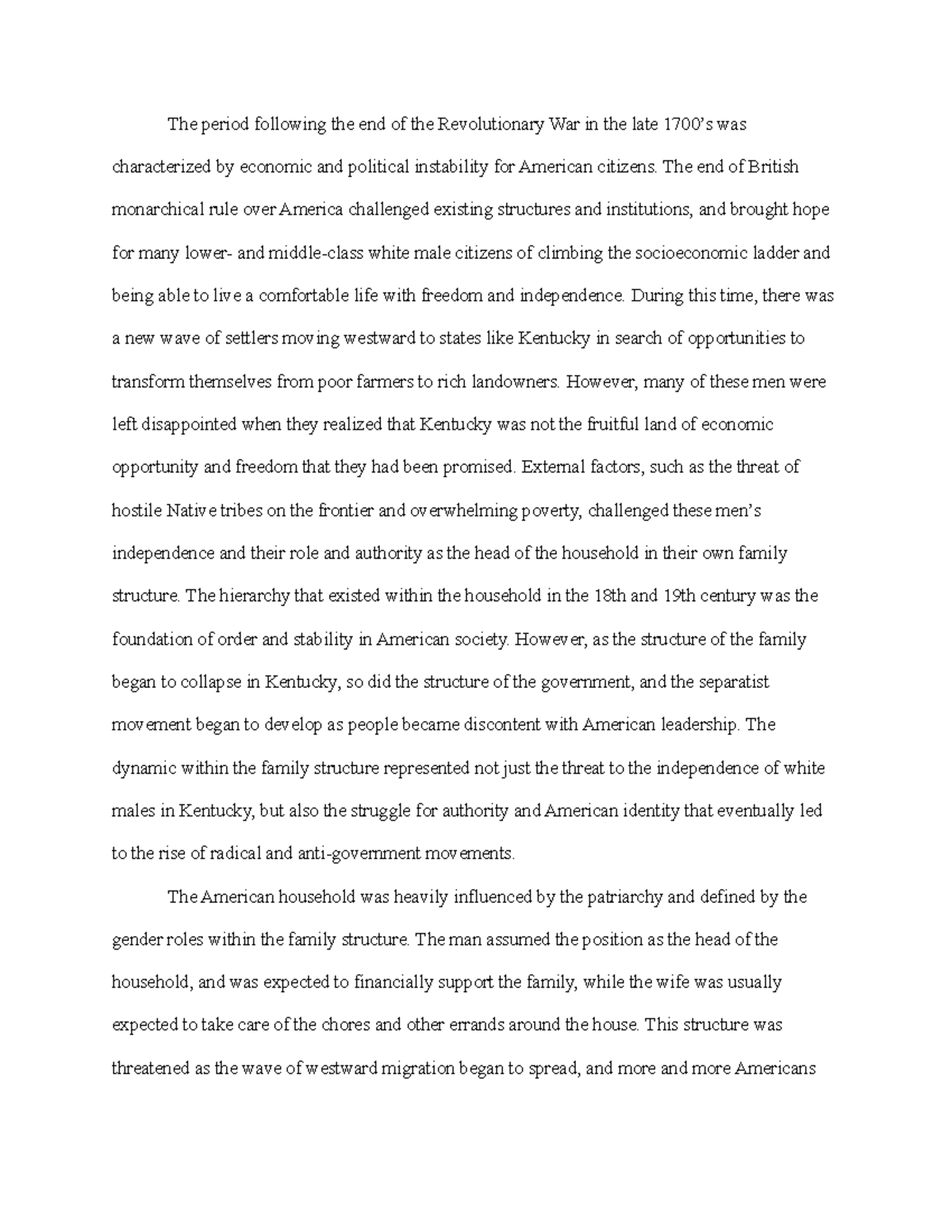 foa-essay-the-period-following-the-end-of-the-revolutionary-war-in