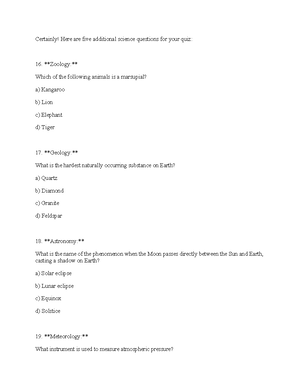 Science Quiz Test Your Knowledge.edited - Science Education - Sure ...