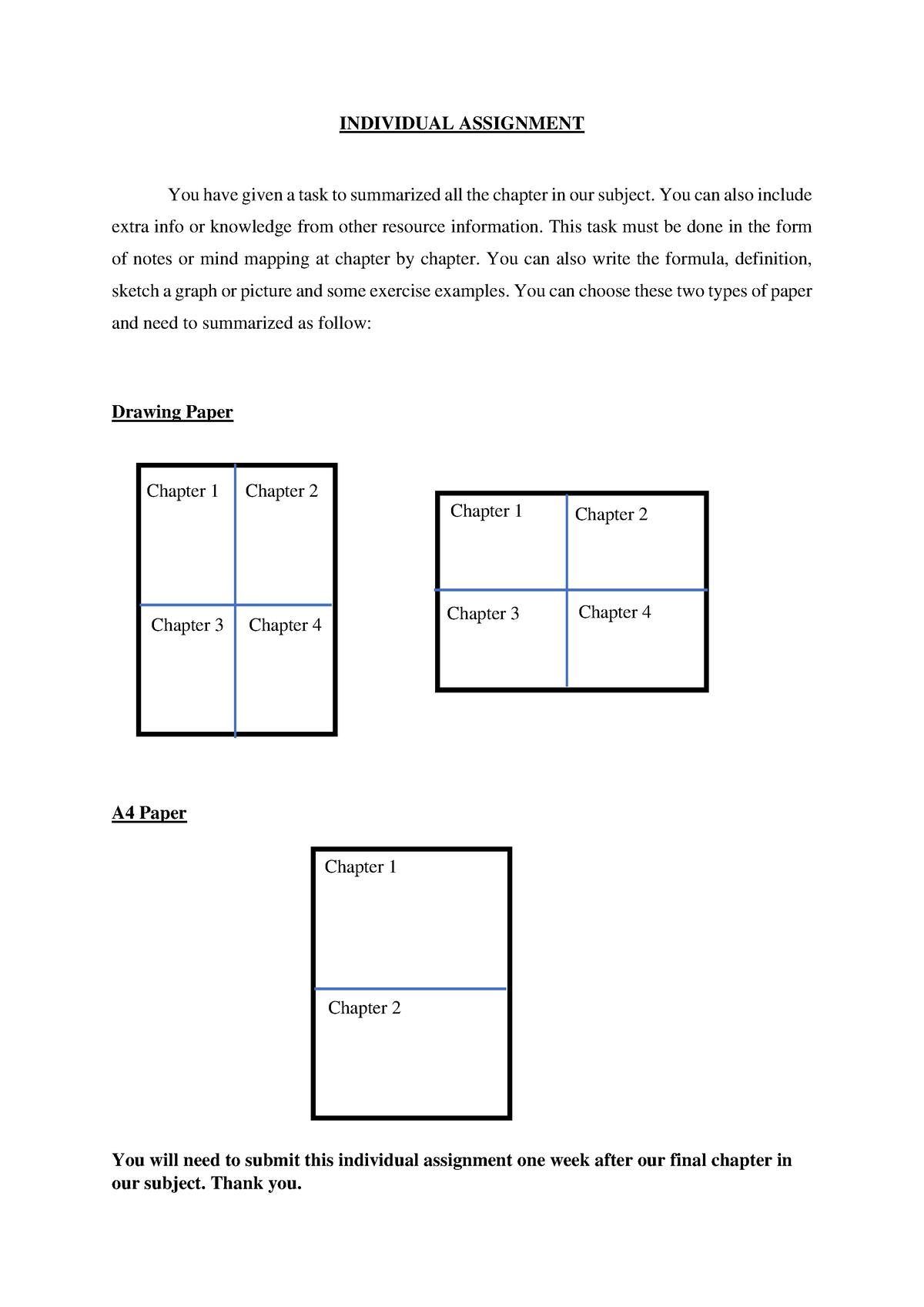 individual assignment sample