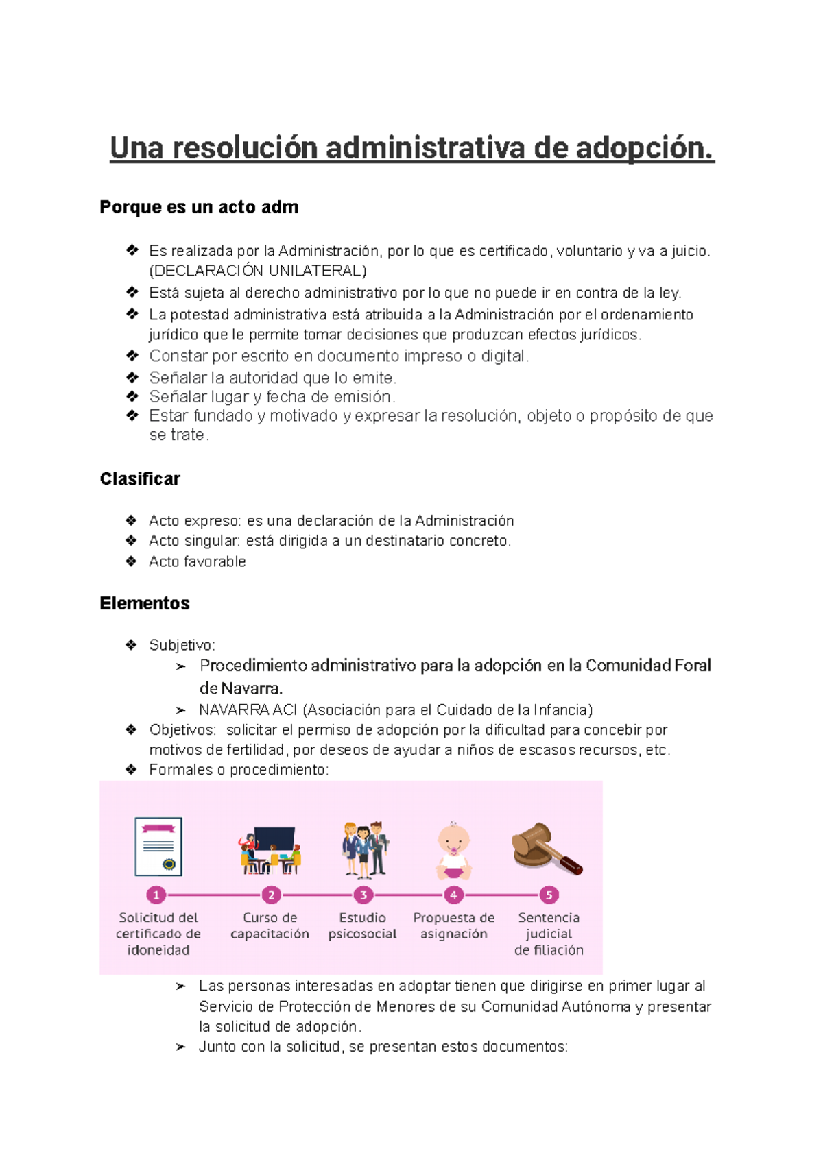 Adopción - fsdfds - Una resolución administrativa de adopción. Porque ...