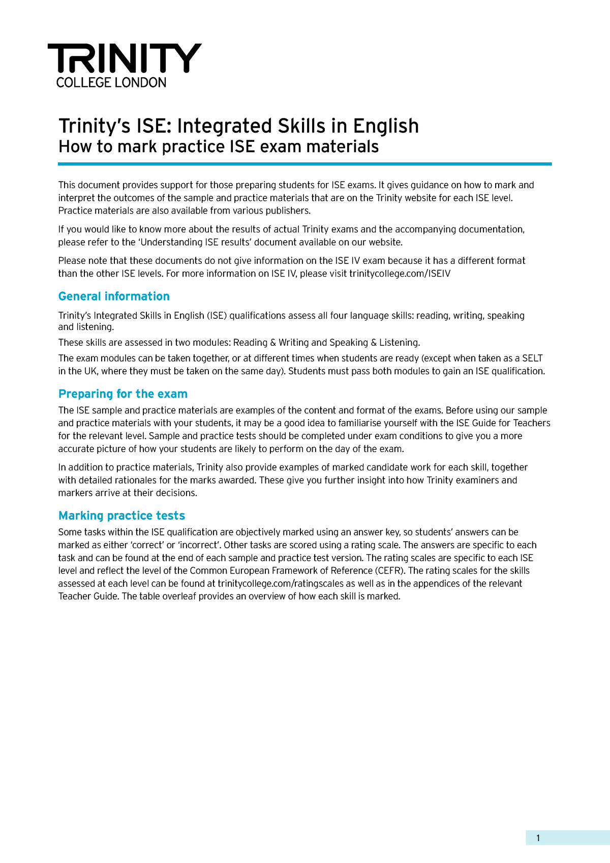 how-to-mark-practice-ise-exam-materials-trinity-s-ise-integrated