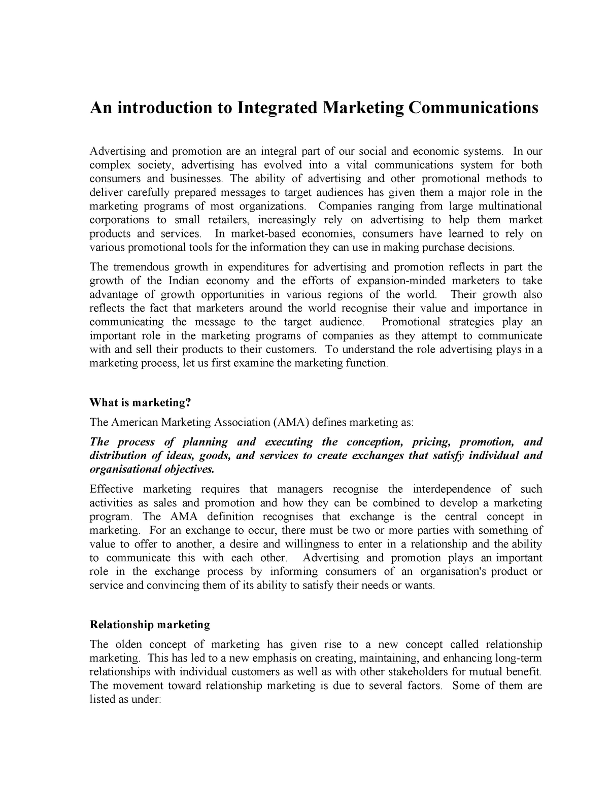 marketing communication bachelor thesis