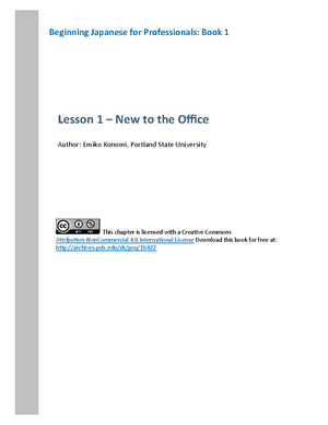 Lesson 2-test - note - Lesson 2 – MeeƟng People Author: Emiko Konomi ...