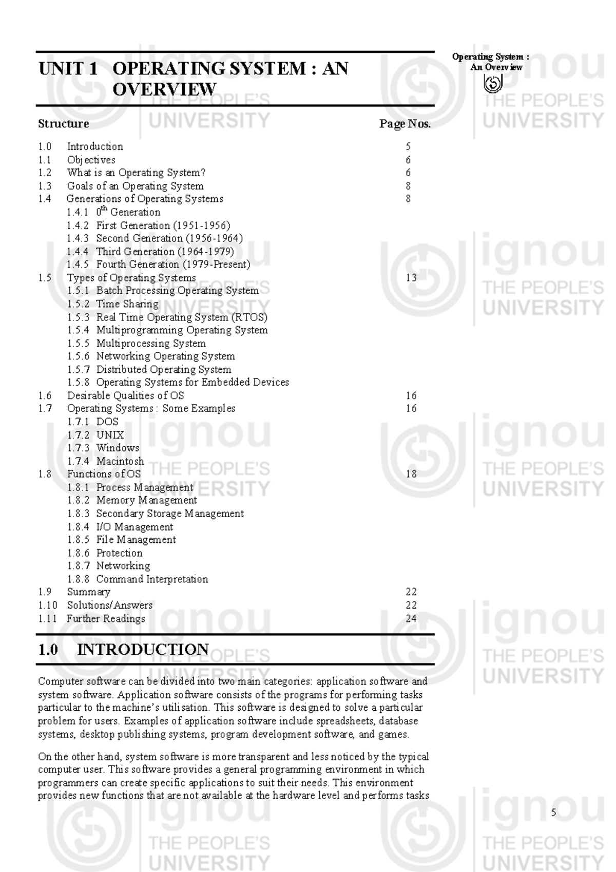 mcs 041 study material operating systems mcs 041 ignou studocu mcs 041 study material operating