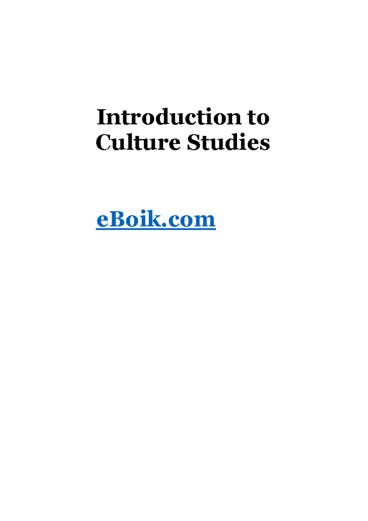 Introduction to Cultural Studies - Limited effects theory focuses on ...
