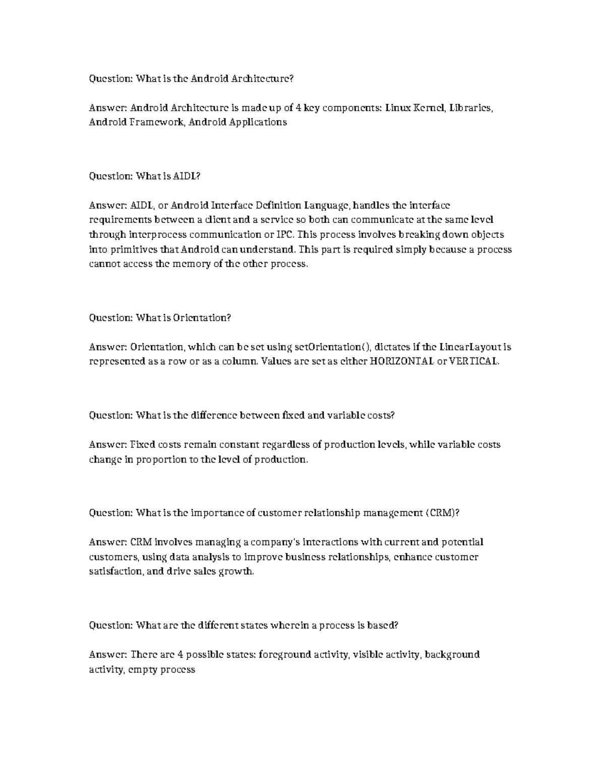 Cowweed cholalic venerance - Question: What is the Android Architecture ...