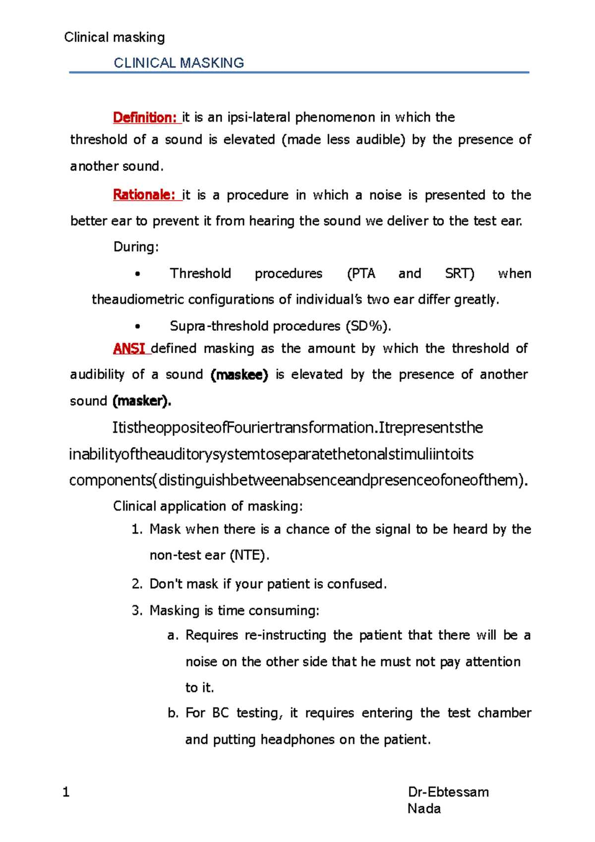 Clinical-masking - Clinical Masking, How To Do Clinical Masking ...