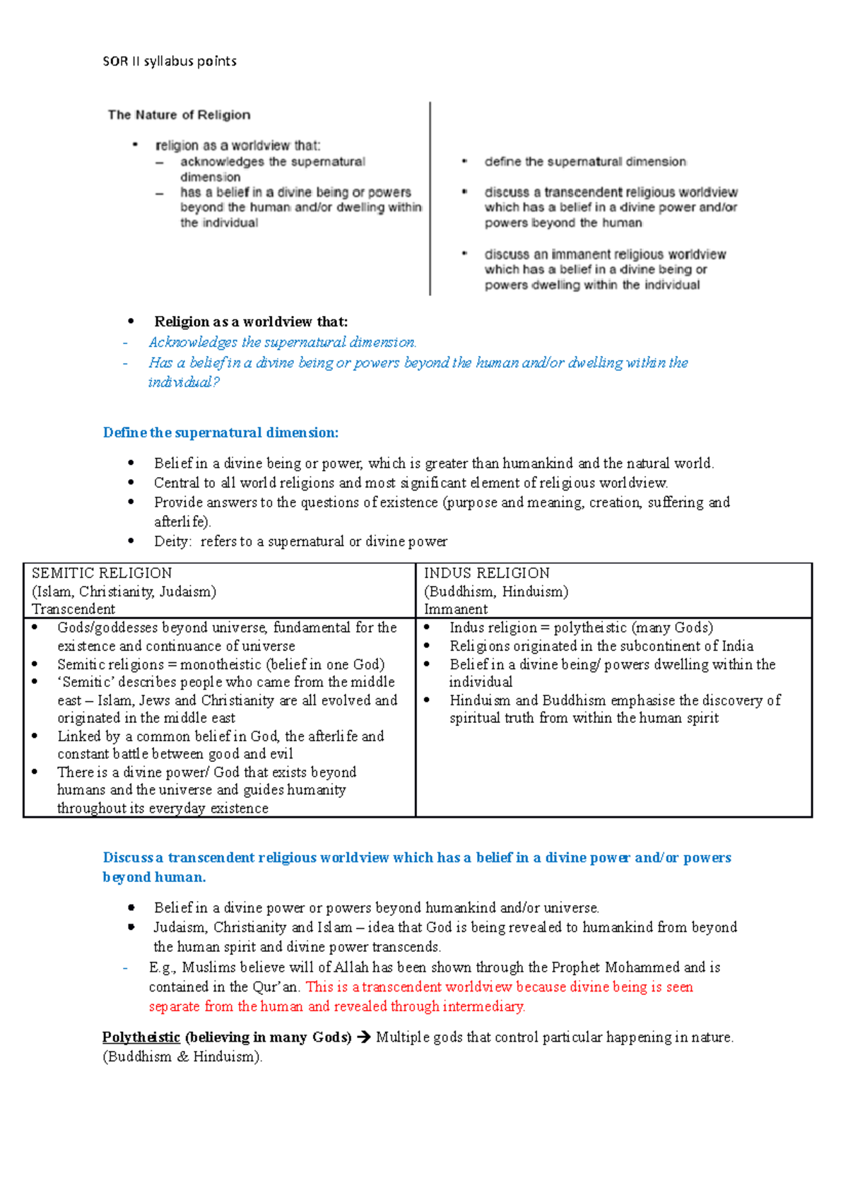 studies-of-religion-ii-syllabus-notes-religion-as-a-worldview-that