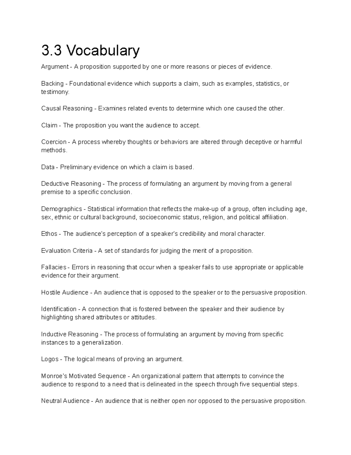 3-3-vocabulary-words-3-vocabulary-argument-a-proposition-supported