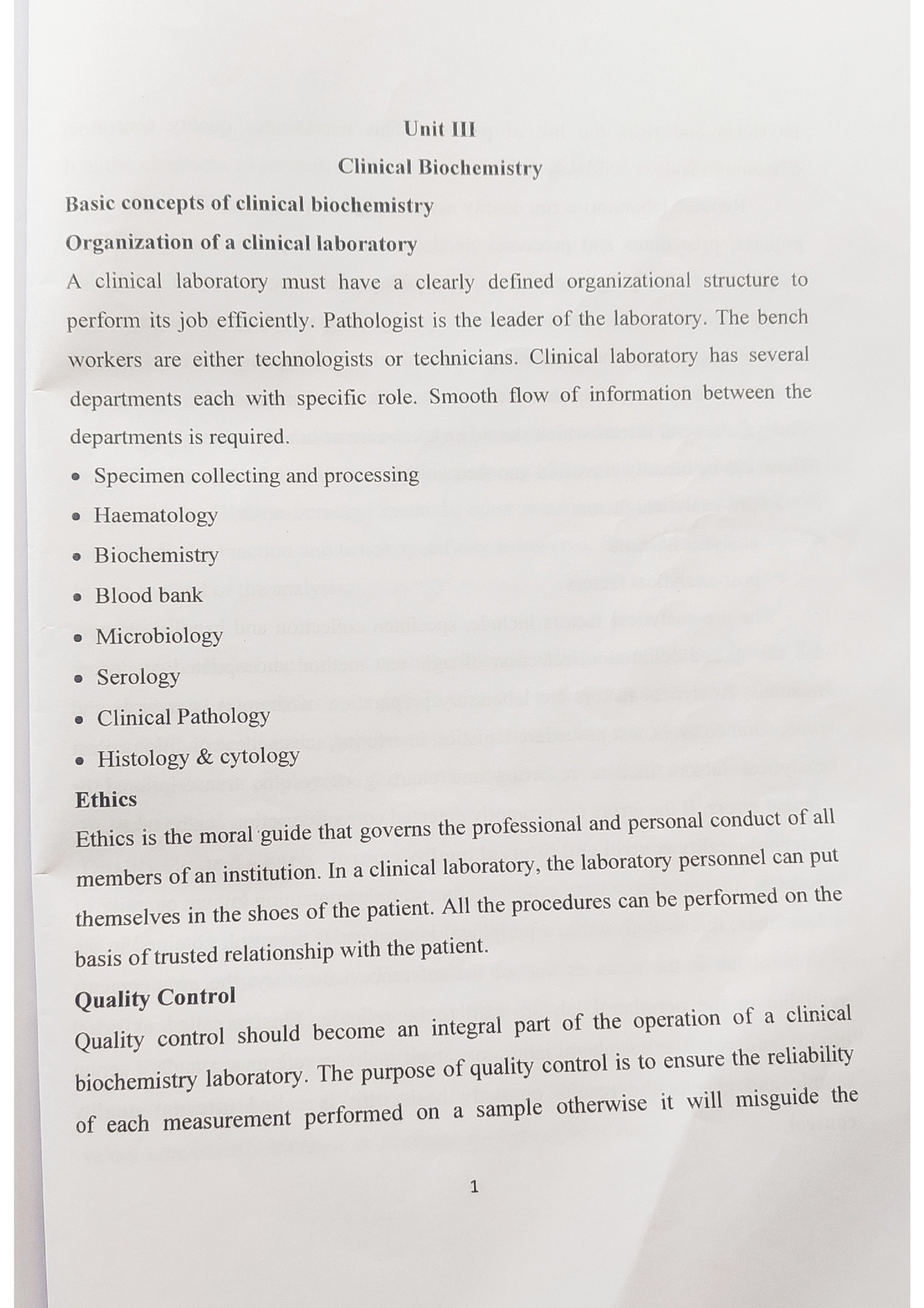 clinical biochemistry thesis topics