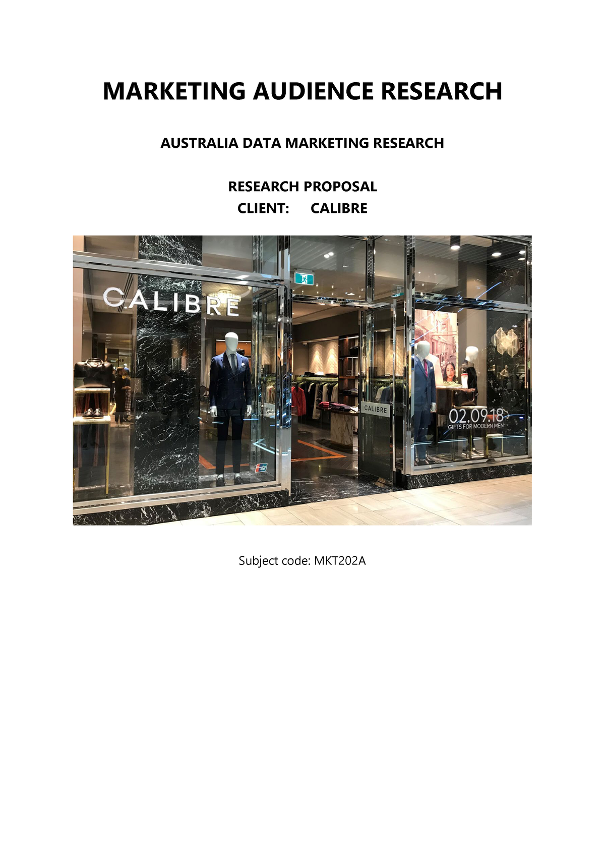 19696040 - Abvvvvvvvvvvab - MARKETING AUDIENCE RESEARCH AUSTRALIA DATA ...