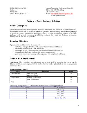 MISY Final Exam Cheat Sheet - Adding New Records To Tables – No Row ...