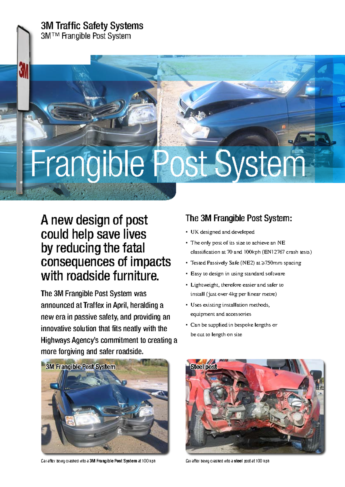 5243566635 - 3M Traffic Safety Systems 3M™ Frangible Post System ...